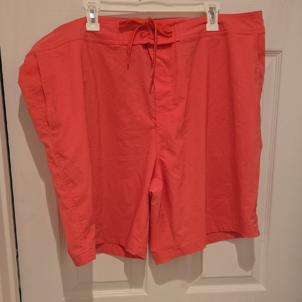 NWOT Amazon Essentials Hot Pink Swim Trunks XXL